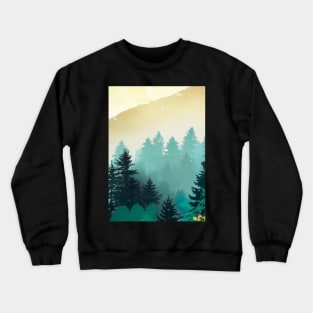 Foggy Forest Crewneck Sweatshirt